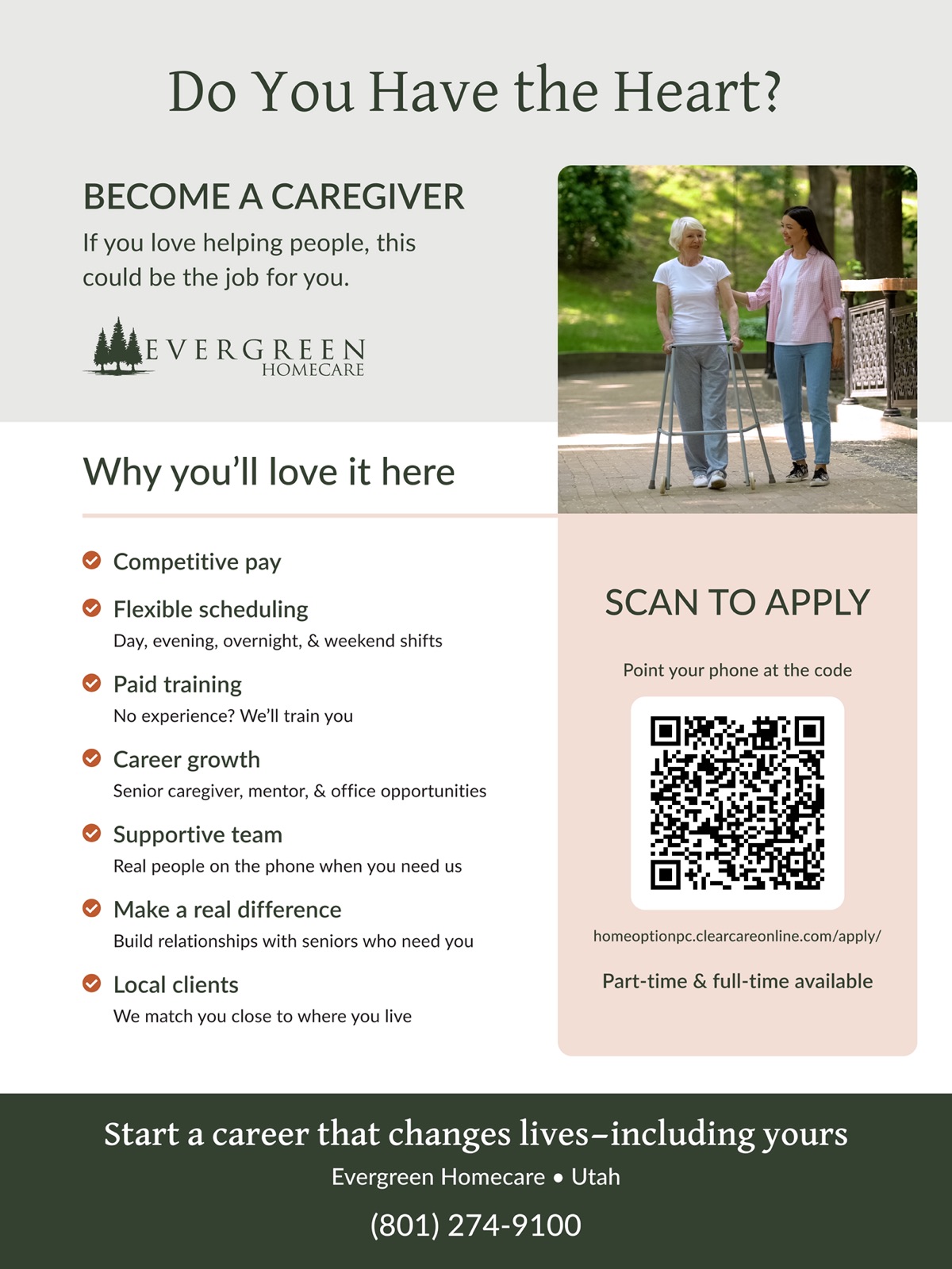 Evergreen Homecare Brand Identity detail